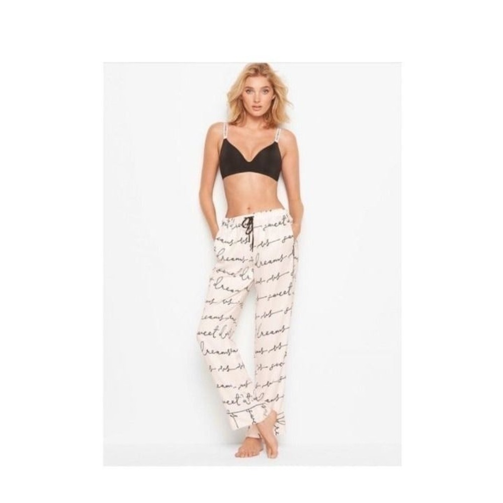 NEW VICTORIA'S SECRET Pocket Satin Pant Pants Small